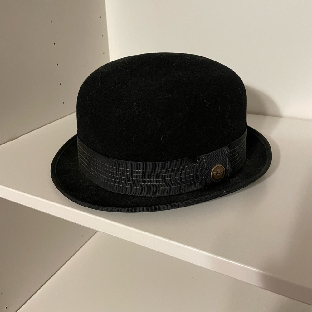 Goorin Bros Bowler 100% wool XL - Picture 1 of 6